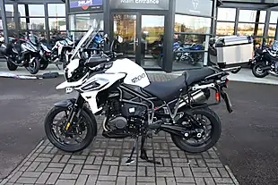 Used 2018 Triumph Tiger 1200 Xrt White - Interior and Exterior details 13