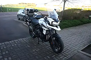 Used 2018 Triumph Tiger 1200 Xrt White - Interior and Exterior details 2