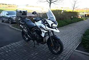 Used 2018 Triumph Tiger 1200 Xrt White - Interior and Exterior details 3