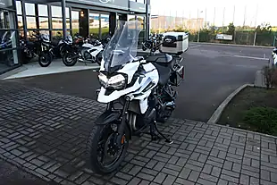 Used 2018 Triumph Tiger 1200 Xrt White - Interior and Exterior details 5