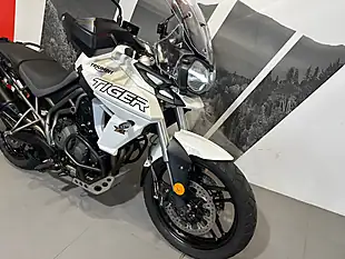 Used 2018 Triumph Tiger 800 Xrt White - Interior and Exterior details 14