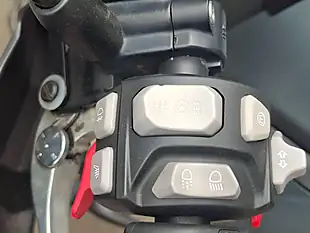 Used 2018 Triumph Tiger Xca Blue - Interior and Exterior details 12