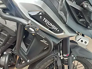 Used 2018 Triumph Tiger Xca Blue - Interior and Exterior details 14