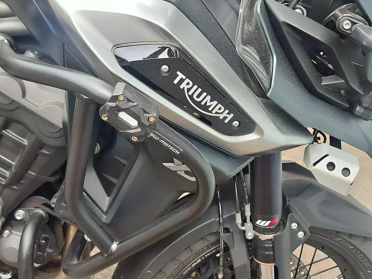 Used 2018 Triumph Tiger Xca Blue - Interior and Exterior details 14