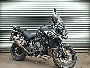 Used 2018 Triumph Tiger Xca Blue - Interior and Exterior details 2