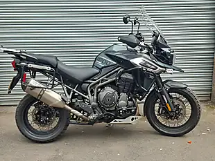 Used 2018 Triumph Tiger Xca Blue - Interior and Exterior details 3