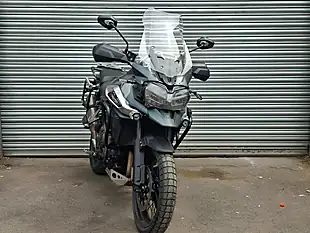 Used 2018 Triumph Tiger Xca Blue - Interior and Exterior details 4