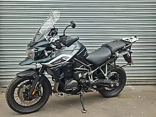 Used 2018 Triumph Tiger Xca Blue - Interior and Exterior details 6