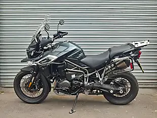 Used 2018 Triumph Tiger Xca Blue - Interior and Exterior details 7