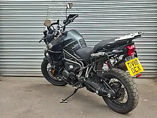 Used 2018 Triumph Tiger Xca Blue - Interior and Exterior details 8
