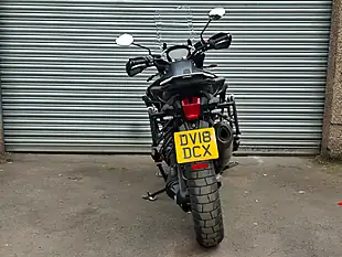 Used 2018 Triumph Tiger Xca Blue - Interior and Exterior details 9