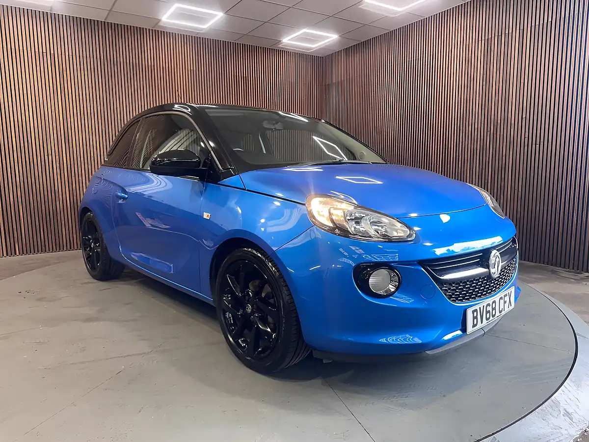 Used 2018 Vauxhall Adam Energised Blue - Front View