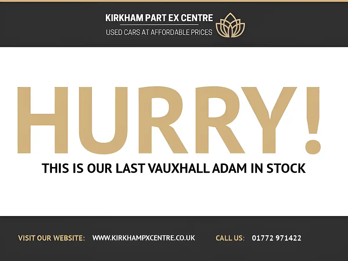 Used 2018 Vauxhall Adam Energised Red - Interior and Exterior details 14