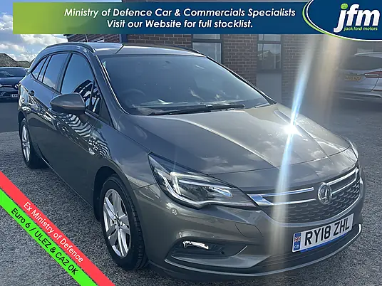 2018 Vauxhall Astra 1.6 CDTi Design Sports Tourer