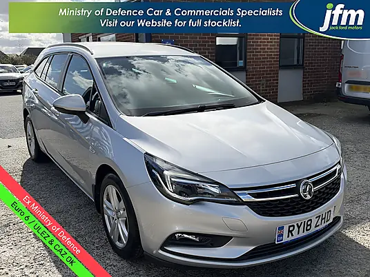 2018 Vauxhall Astra 1.6 CDTi Design Sports Tourer
