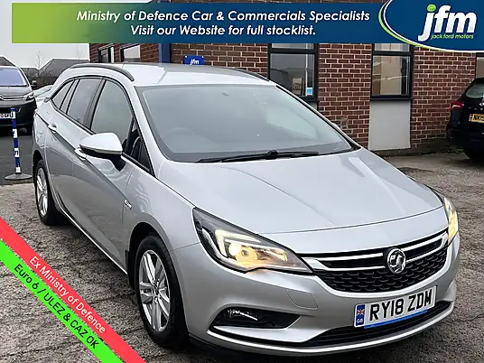 2018 Vauxhall Astra 1.6 CDTi Design Sport Tourer
