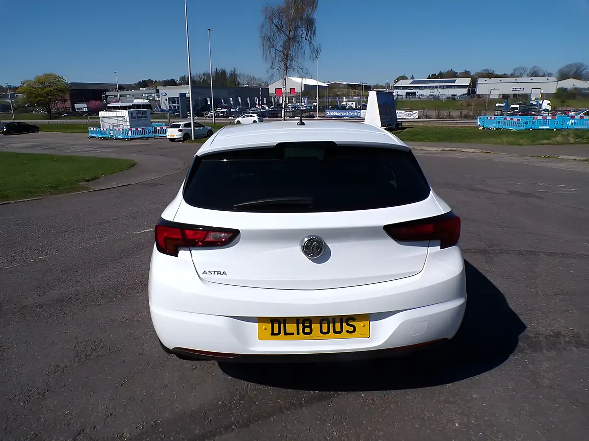 Used 2018 Vauxhall Astra Design White - Interior and Exterior details 8
