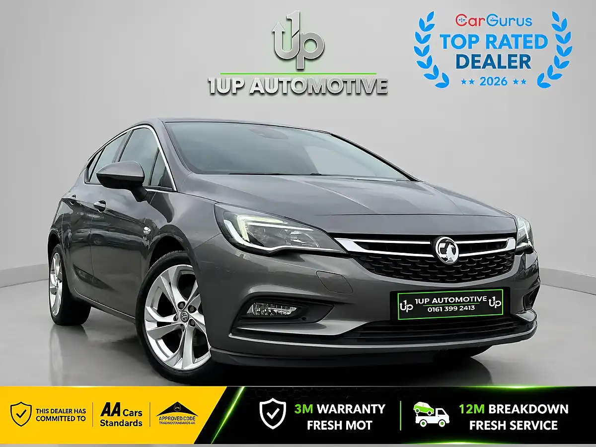 Used 2018 Vauxhall Astra Sri Grey - Front View