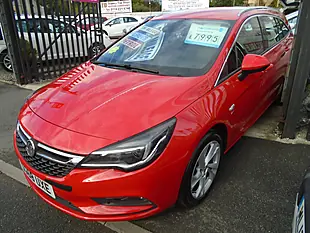 Used 2018 Vauxhall Astra Sri Sports Tourer Red - Interior and Exterior details 2