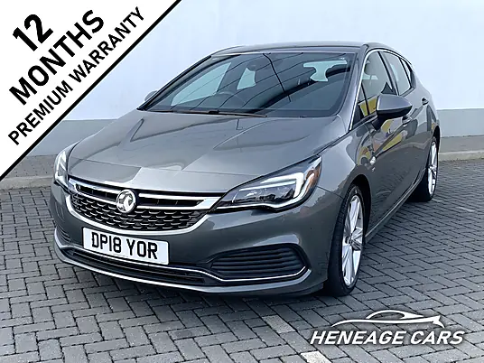 2018 Vauxhall Astra 1.4 Turbo SRi VX-Line