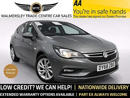 2018 Vauxhall Astra Tech Line Nav 1.6 CDTi