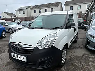 Used 2018 Vauxhall Combo Factory Crew Van White - Interior and Exterior details 2