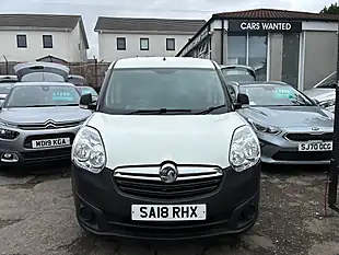Used 2018 Vauxhall Combo Factory Crew Van White - Interior and Exterior details 3