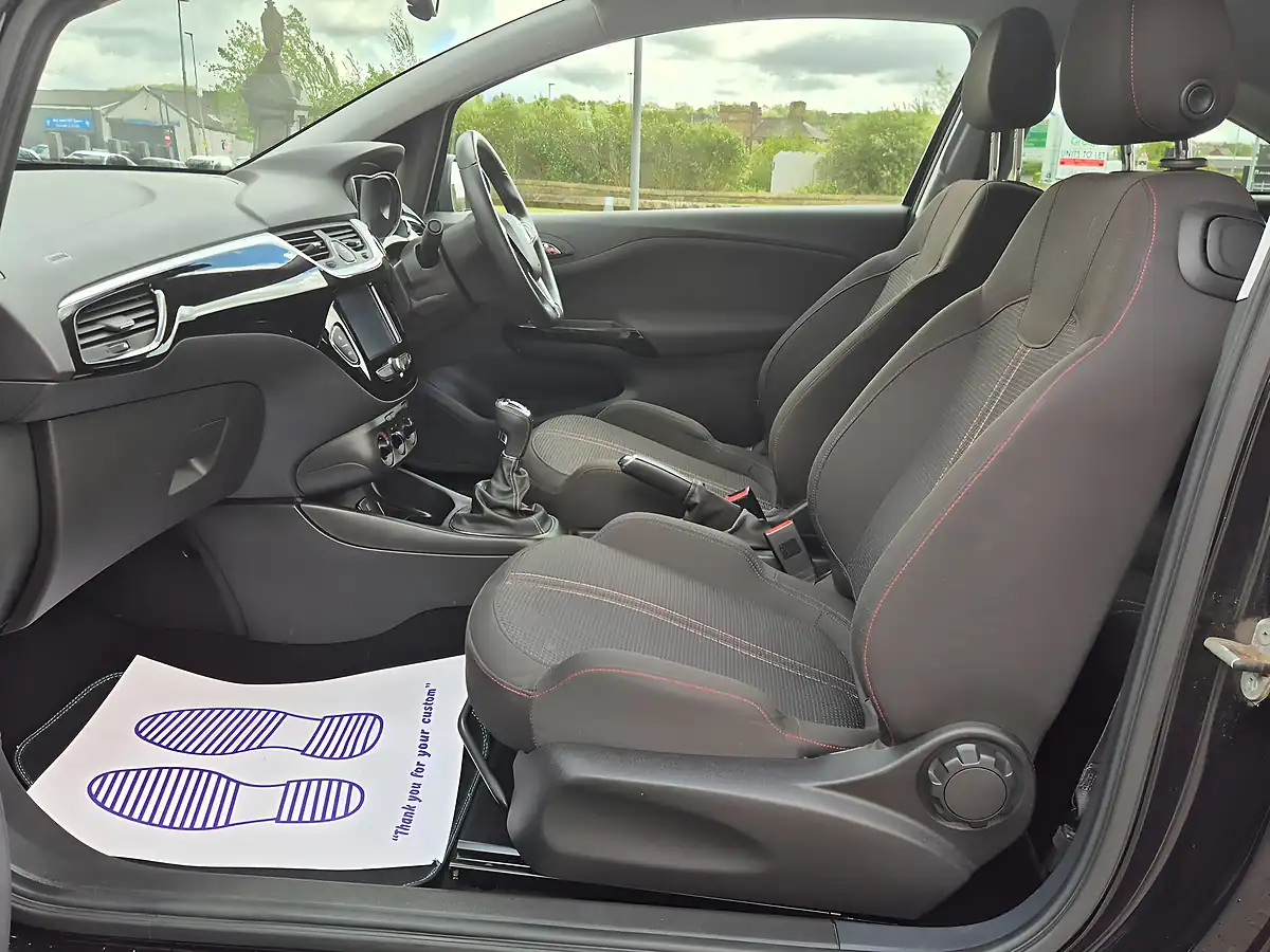 Used 2018 Vauxhall Corsa Black Edition Black - Interior and Exterior details 14