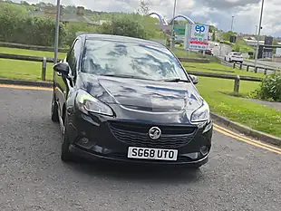 Used 2018 Vauxhall Corsa Black Edition Black - Interior and Exterior details 8