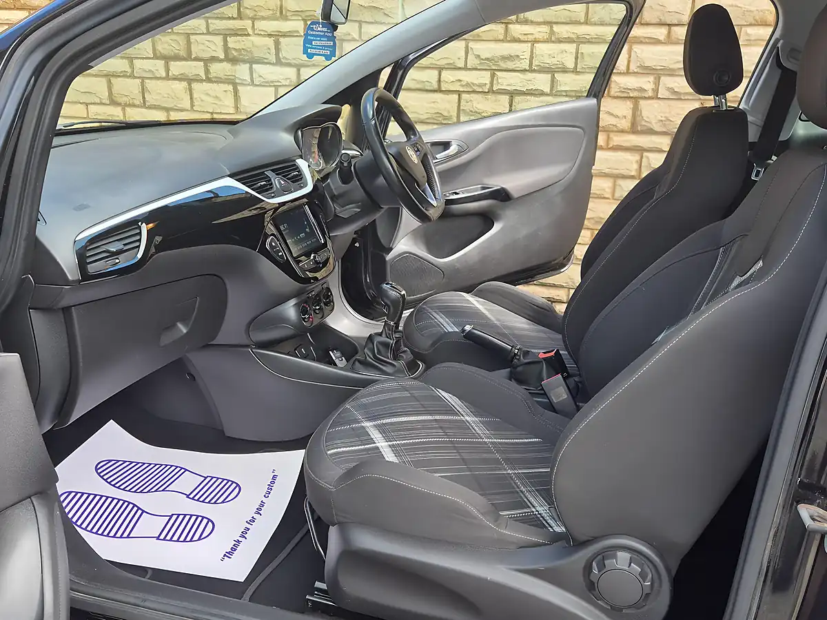 Used 2018 Vauxhall Corsa Black Edition Black - Interior and Exterior details 14