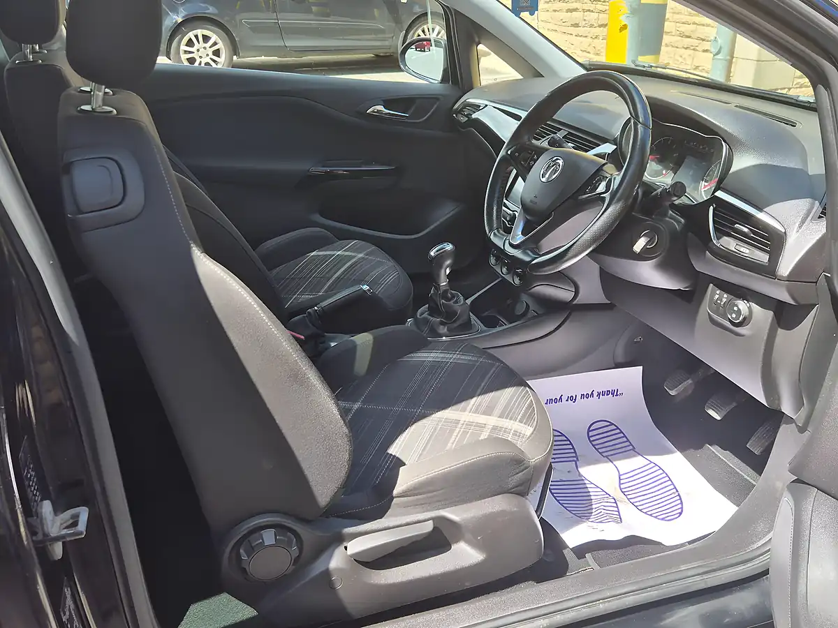Used 2018 Vauxhall Corsa Black Edition Black - Interior and Exterior details 2