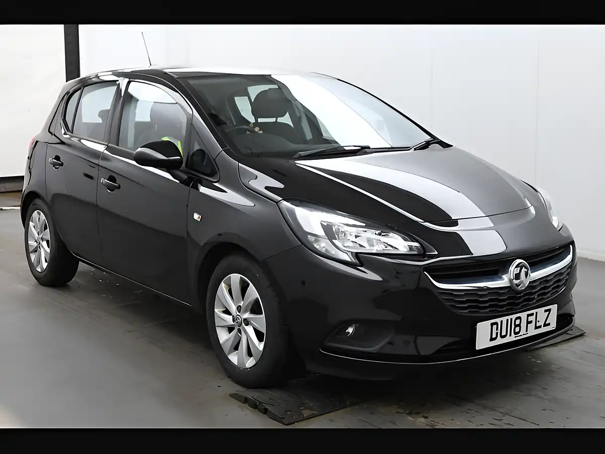 Used 2018 Vauxhall Corsa Design Black - Front View