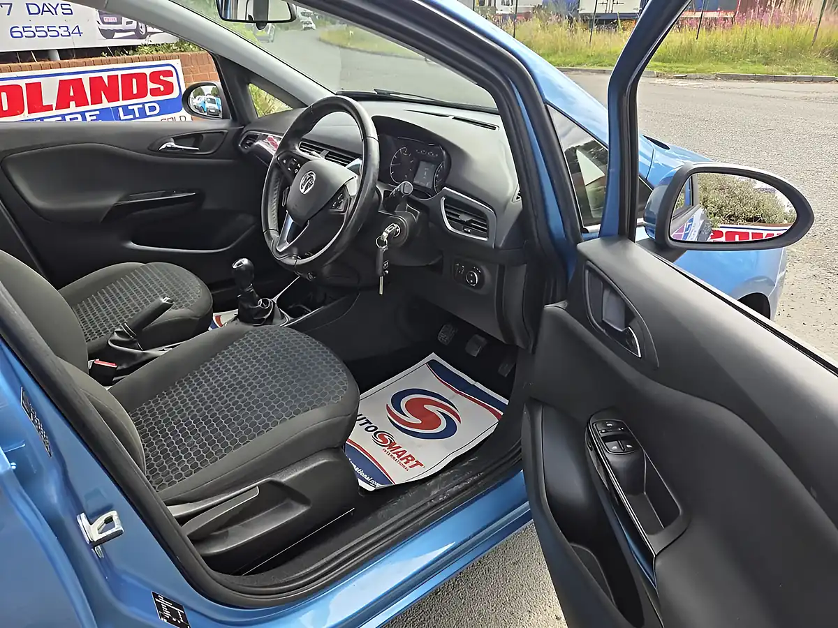 Used 2018 Vauxhall Corsa Design Blue - Interior and Exterior details 10