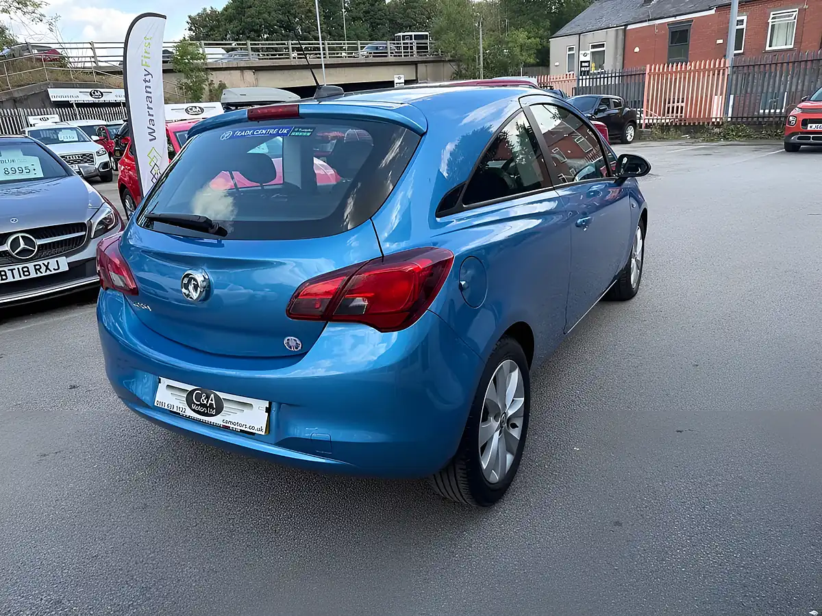 Used 2018 Vauxhall Corsa Energy Blue - Interior and Exterior details 8