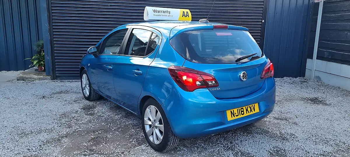 Used 2018 Vauxhall Corsa Energy Blue - Interior and Exterior details 6