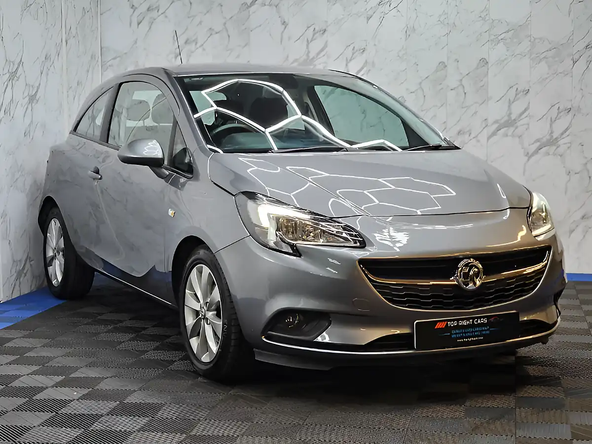 Used 2018 Vauxhall Corsa Energy Grey - Front View