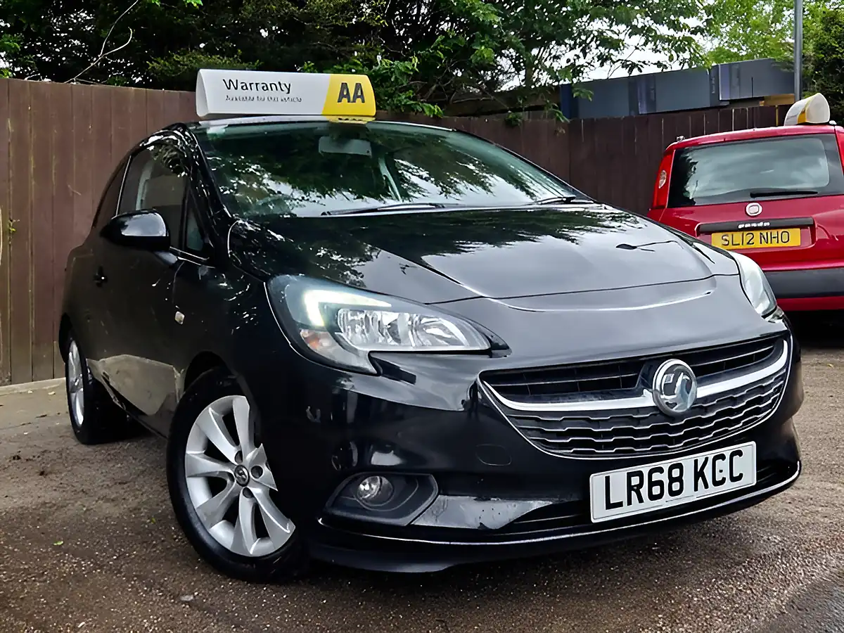Used 2018 Vauxhall Corsa Energy Mineral Black - Front View