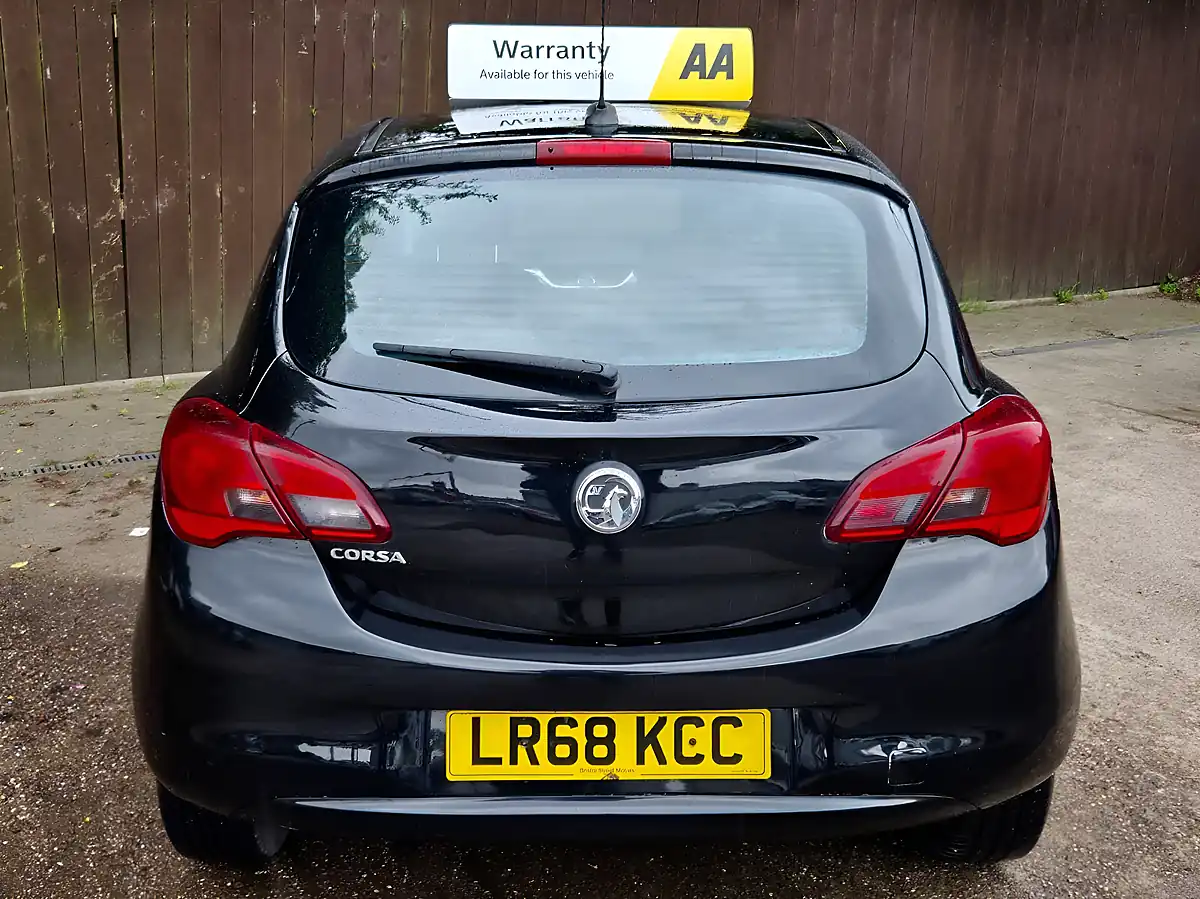 Used 2018 Vauxhall Corsa Energy Mineral Black - Interior and Exterior details 6