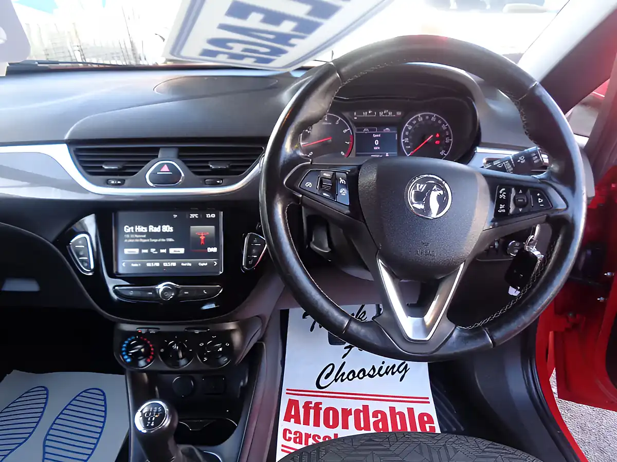 Used 2018 Vauxhall Corsa Energy Red - Interior and Exterior details 13