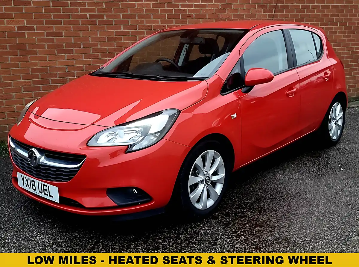 Used 2018 Vauxhall Corsa Energy Red - Front View