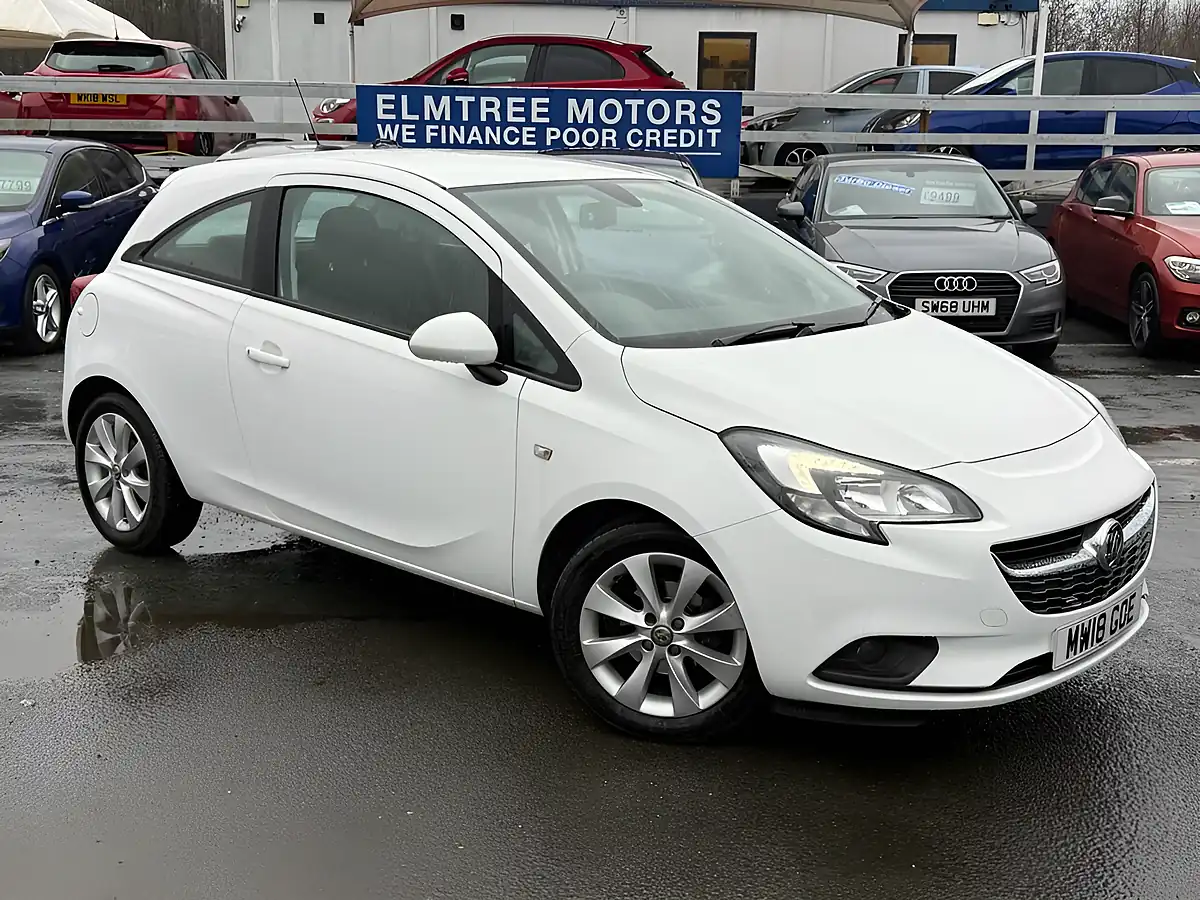 Used 2018 Vauxhall Corsa Energy White - Front View