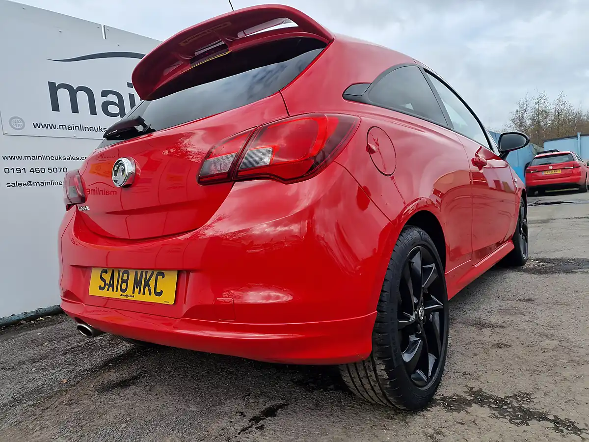 Used 2018 Vauxhall Corsa Limited Edition Red - Interior and Exterior details 13