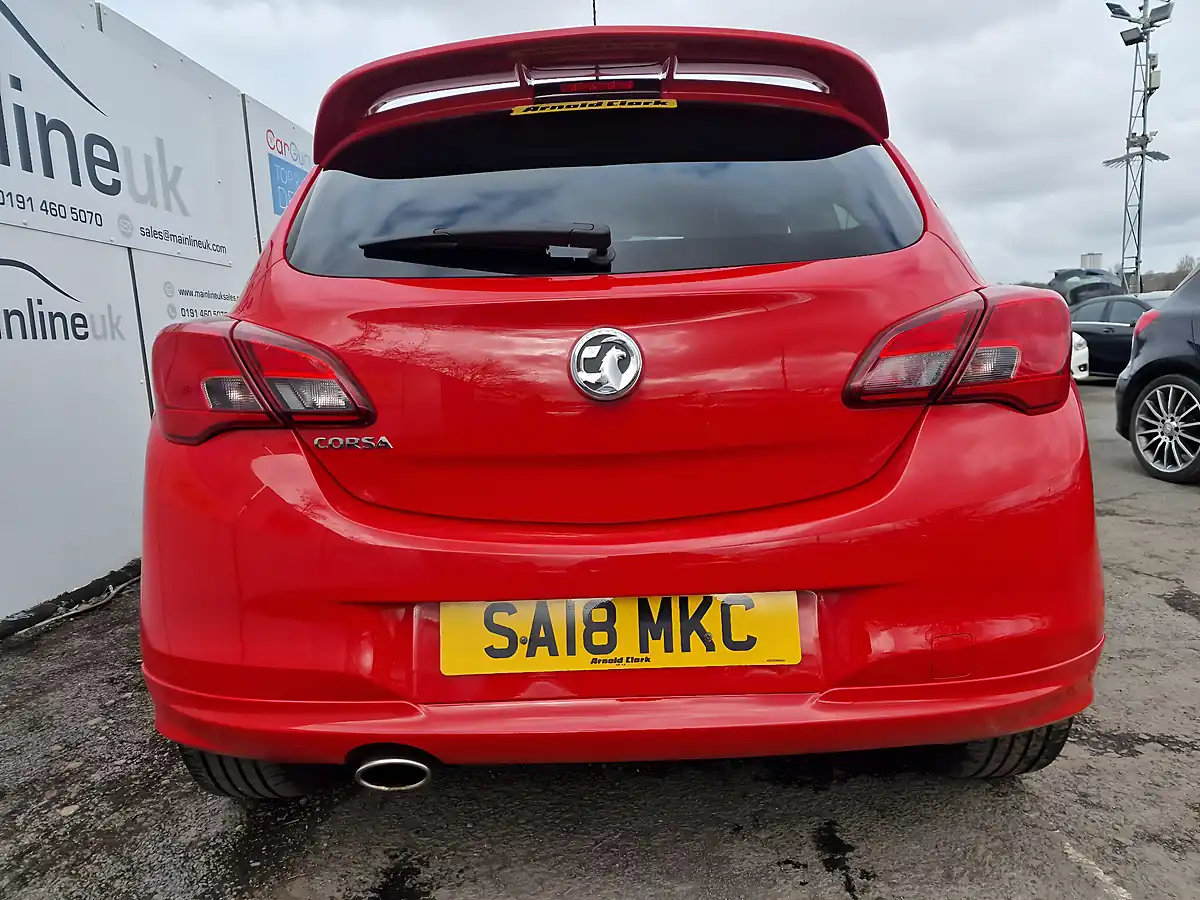 Used 2018 Vauxhall Corsa Limited Edition Red - Interior and Exterior details 3