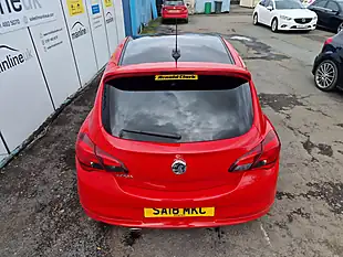Used 2018 Vauxhall Corsa Limited Edition Red - Interior and Exterior details 9