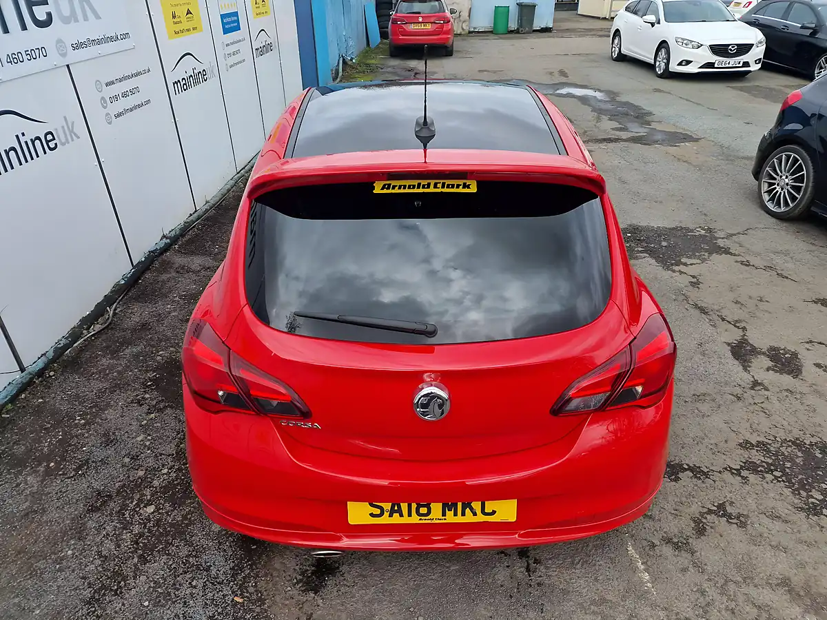 Used 2018 Vauxhall Corsa Limited Edition Red - Interior and Exterior details 9