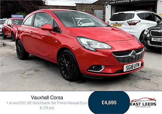 2018 Vauxhall Corsa 1.4i ecoTEC SE