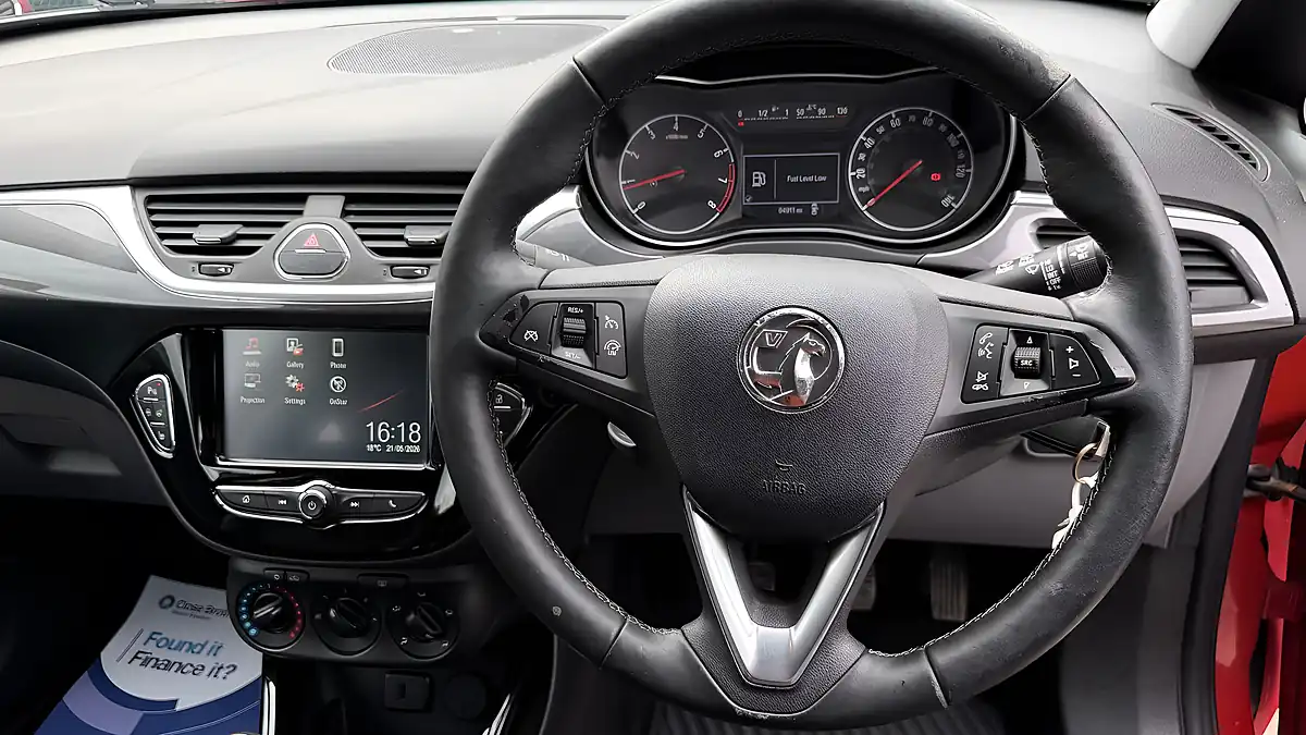 Used 2018 Vauxhall Corsa Se Red - Interior and Exterior details 11