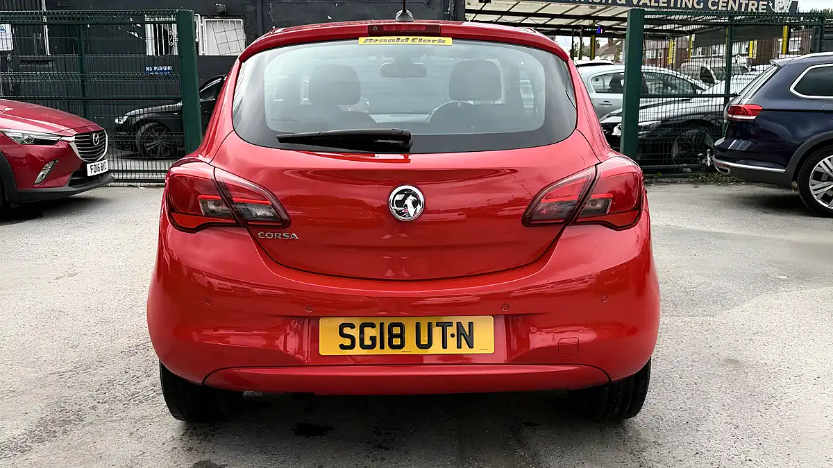 Used 2018 Vauxhall Corsa Se Red - Interior and Exterior details 4
