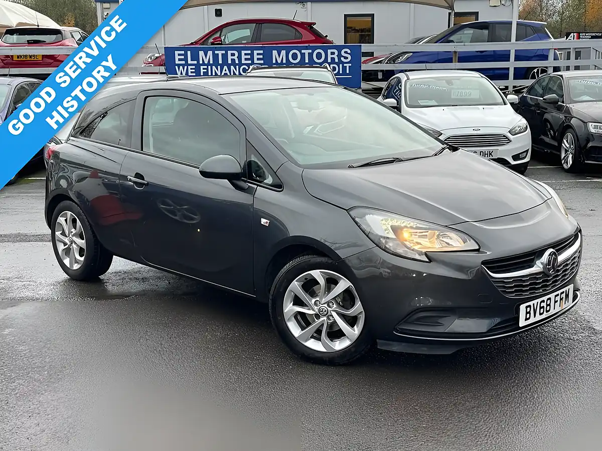 Used 2018 Vauxhall Corsa Sport Edition Grey - Front View