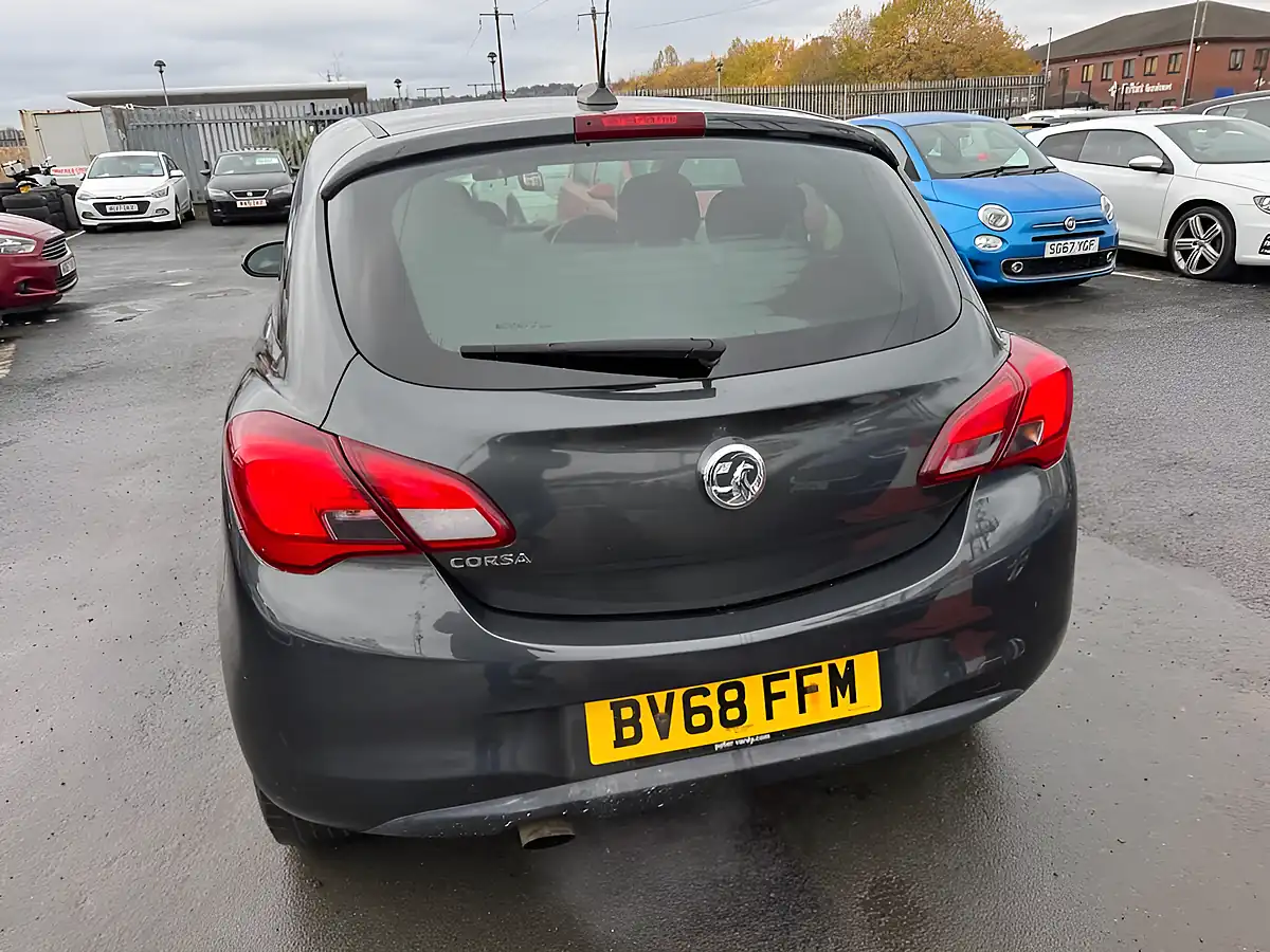 Used 2018 Vauxhall Corsa Sport Edition Grey - Interior and Exterior details 9